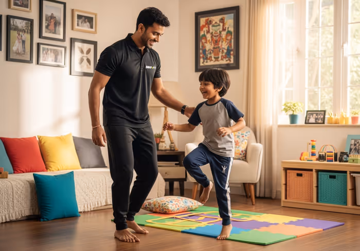 Family fitness at home