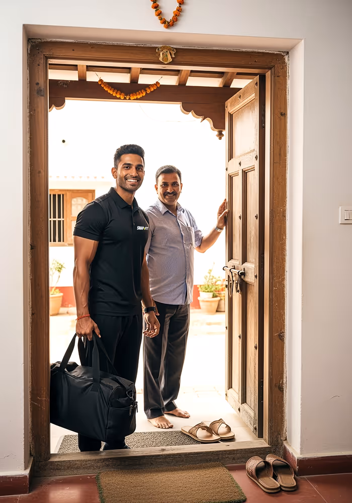 Trainer viewing payout on phone